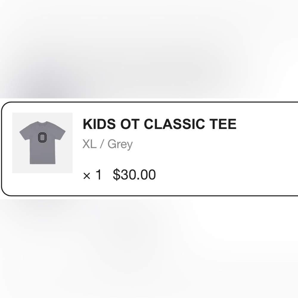 Overtime shirt, kids XL, kids OT classic tee